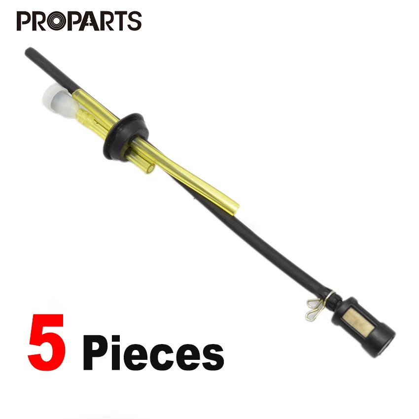 5Set Trimmer Brush Cutter Fuel Hose Grommet Pipe With Tank Filter For