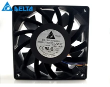 Delta orginal FFB1212VHE 4 Wires Server Inverter Blower DC 12V 1.5A 12038 120*120*38mm Cooler Double Ball Cooling Fans