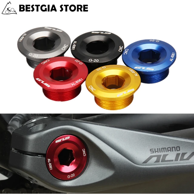 Bike Crank Bolt MTB Bicycle Cycling Fixing Arm Bottom Crankset Screw Bracket Cap