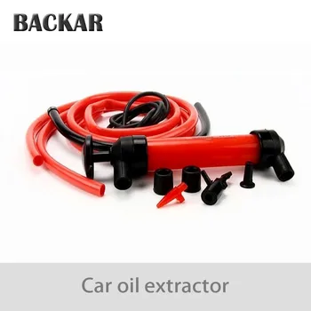 

BACKAR Car Oil Extractor Siphon Pump Pipe Conveyor Styling For Opel insignia vectra c Subaru Audi B7 B5 B6 C5 C6 Q5 Accessories