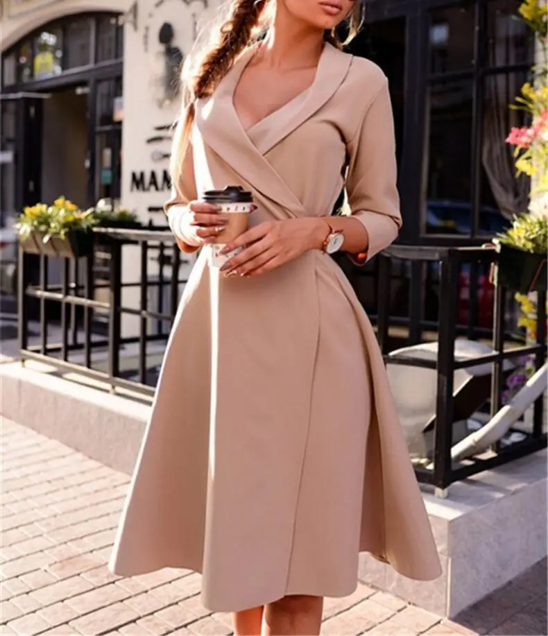

Vestido Christmas dress Office women's winter dress Ukraine Fashionable spicy dress Spring-autumn party Midi Bodycon Dresses