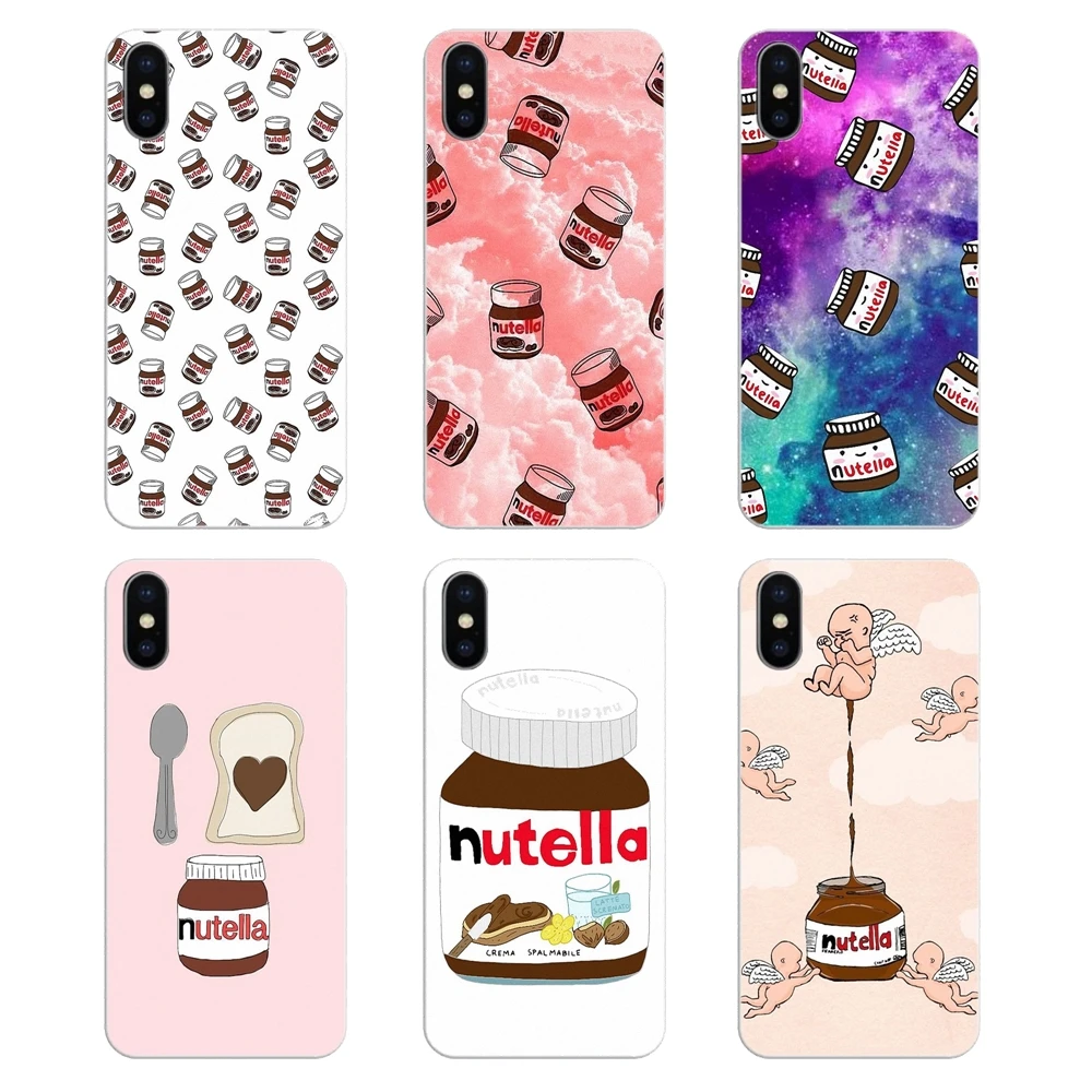 

For Huawei G7 G8 P7 P8 P9 Lite Honor 4C 5X 5C 6X Mate 7 8 9 Y3 Y5 Y6 II 2 Pro 2017 chocolate Food Tumblr Nutella Soft Shell Case