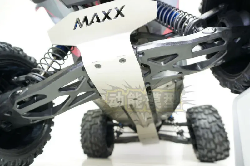 Traxxas X MAXX X Maxx 77076 4 Stainless Steel Chassis Armor Protector Guard Front & Rear