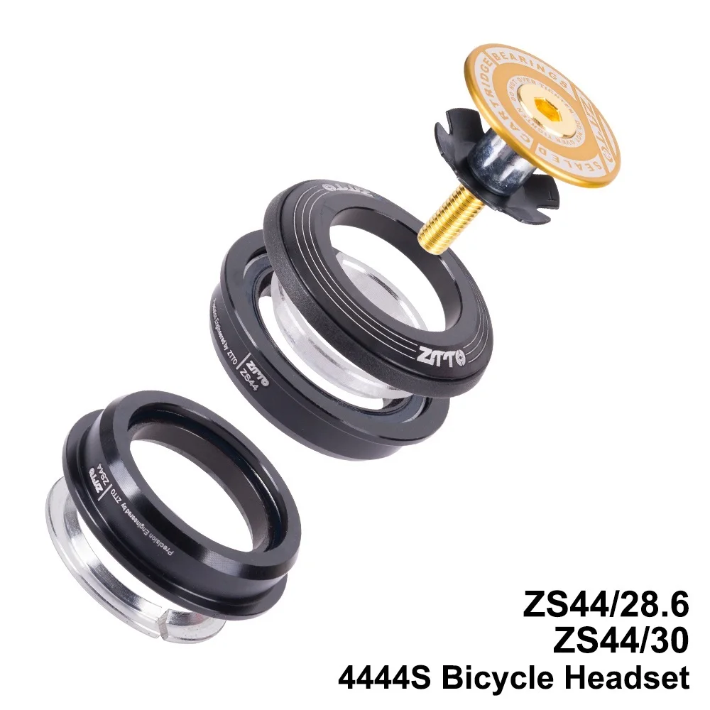 ZTTO 4444S MTB горная велосипедная гарнитура верхняя крышка для 44 мм CNC 1 1/8 &quot28 6 обычные