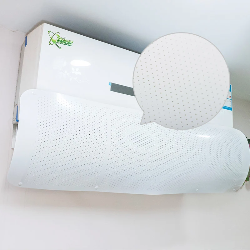 Baratos Filtro vanzlife parabrisas de aire para prevenir la co inflación de aire acondicionado universal cubierta de aire acondicionado climatiseur Decoración