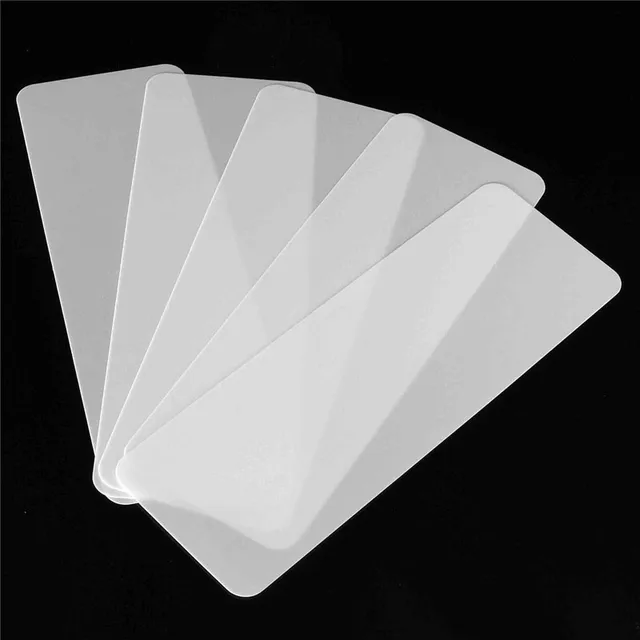 5Pcs/Set 230mmx80mm Plastic-Steel Locksmith Tools Insert Sheet Locksmith Nano PlasticSteel Door Joggling Bypass Tools Opener
