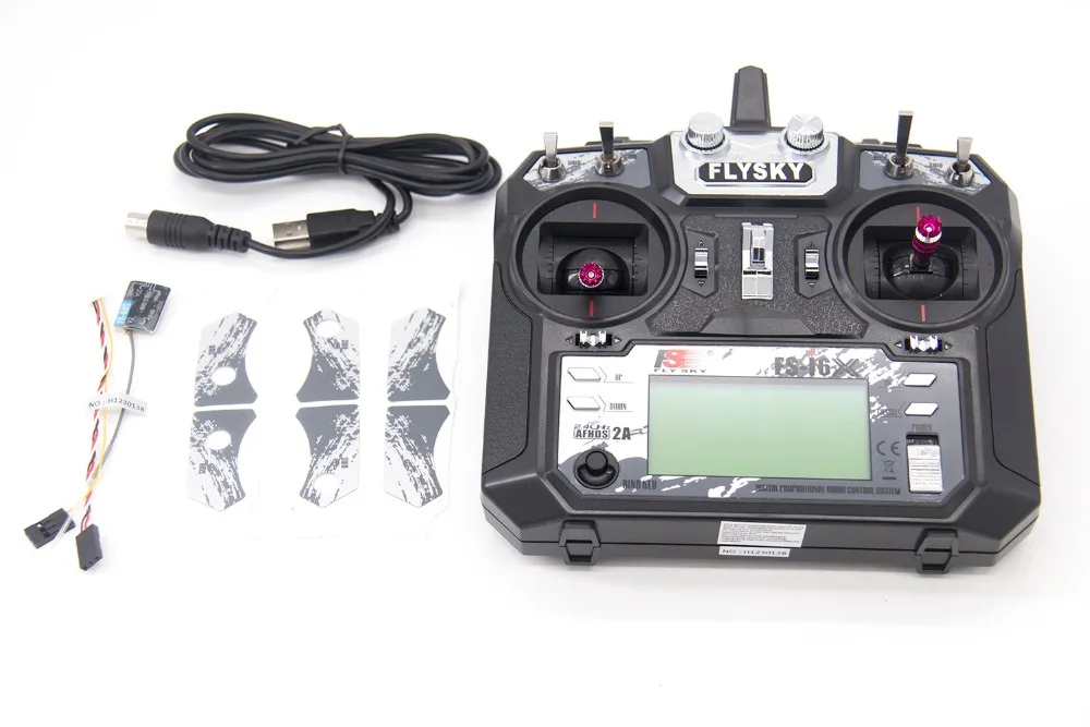 TCMM FlySky FS i6X 2 4 GHZ 10CH пульт дистанционного управления для радиоуправляемого