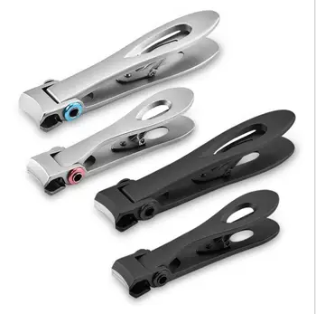 

2PCS/SET Nail Clippers Set Fingernail Toenail Clipper Cutter Stainless Steel Sharp Sturdy trimmer set for Men and Women