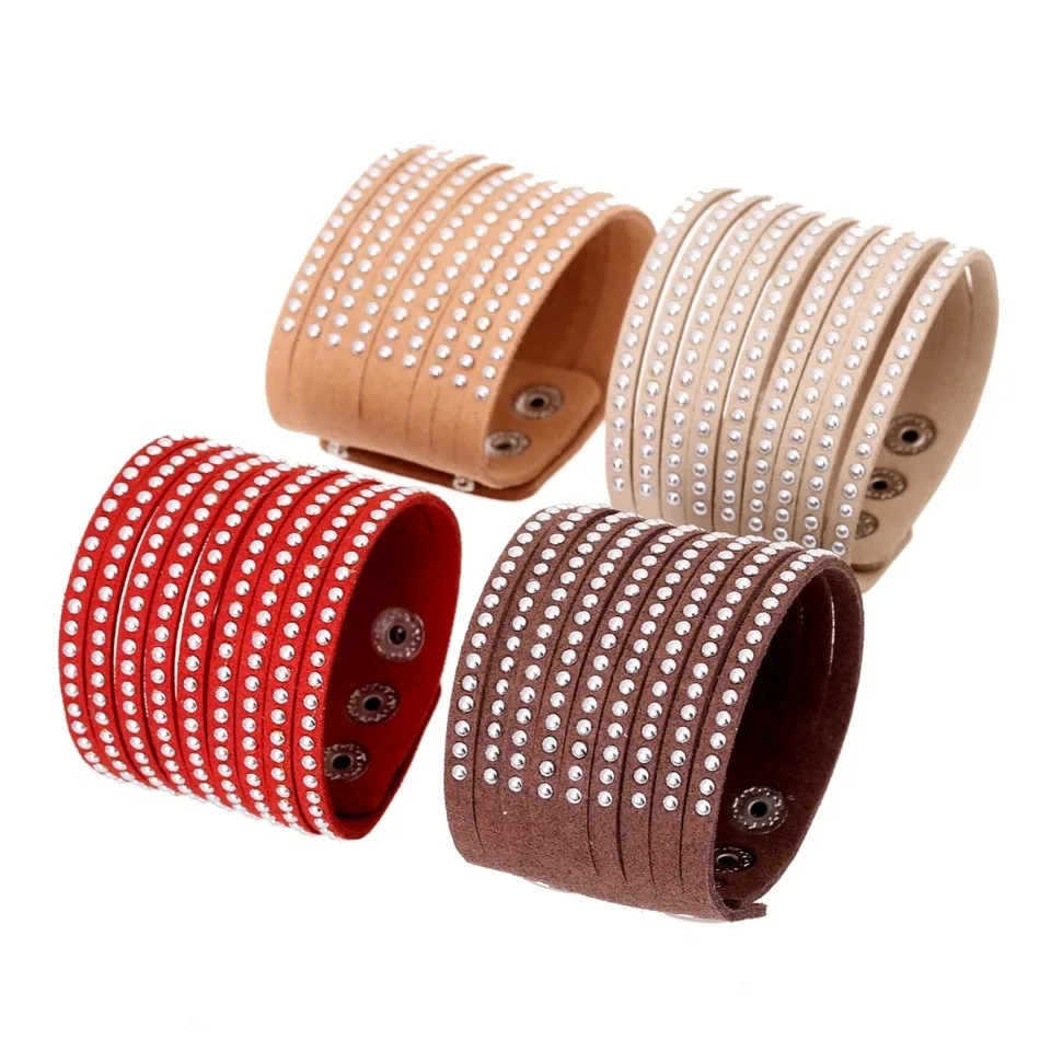 

New Pattern Men Men's Bracelet Leather Man Women Diy Fine Jewelry Rock Love Gift Summer Style Charms Wristband Friendship Unisex