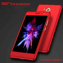 

For Huawei Mate 8 Case, 360 Full Protection Slim Smooth Hard Plastic Back Cover Coque Funda For Huawei mate8