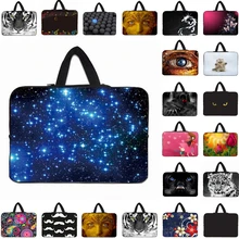 Женские ручка 10/12/13/14/15/17-дюймовый ноутбук неопреновая сумка чехол для Macbook Pro 13 15,4 acer lenovo Dell мужские Chromebook чехол