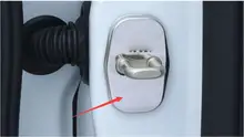 Caso Para peugeot 308 408 508 3008 Citroen C5 C4L Elyse capa fivela fechadura Da Porta fechadura da porta proteger cobertura para Peugeot