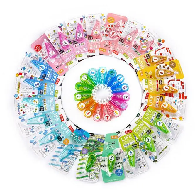 Correction Tape 1 Piece Kawaii Creative Decorative Correction Tape Students Scrapbooking Adhesive Stickers School Stationery