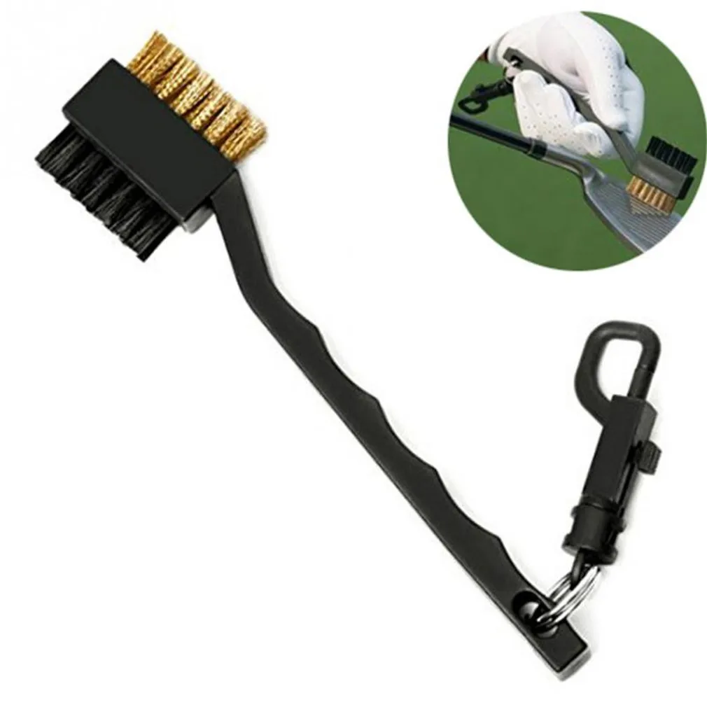 Golf Club Groove Putter Wedge Ball Cleaning Brush Cleaner Golf Training
