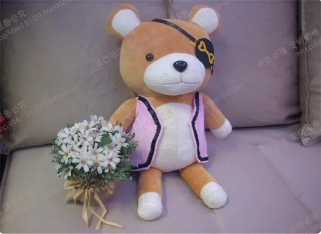 Brinquedo de Pelúcia 52cm de Alta Amantes Diabolik Sakamaki Kanato Anime Bonito Animal Estimação Urso Boneca Cosplay Qualidade Travesseiro Presente Suprimentos 6 Amantes diabolik sakamaki kanato brinquedo de pelúcia