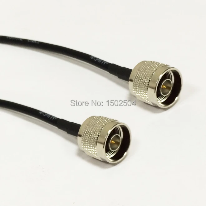 N male switch N male plug RF jumper cable RG58 20inch 50cm
