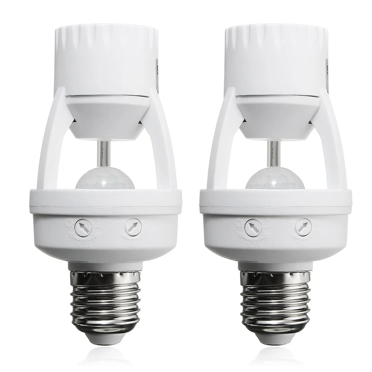 E27 Infrared PIR Motion Sensor Light Bulb Switch Holder Converter