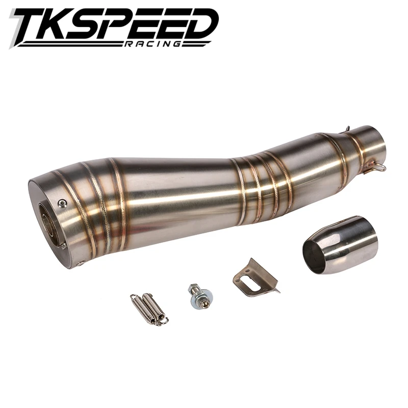 Motorcycle 51mm exhaust pipe General pressure back pressure of