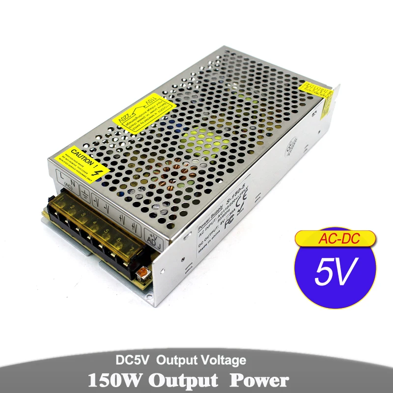 Источник питания DC 5V 12V 24V 25W 100W 150W 200W 250W 300W 350W светодиодный трансформатор