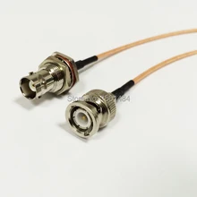 New BNC Male Plug Connector Switch BNC Female Jack Convertor RG316 Wholesale Fast Ship 15CM 6″ Adapter