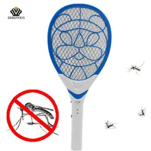 3 Layers Net Dry Cell Hand Racket Electric Swatter Home Garden Pest Control Insect Bug Bat Wasp Zapper Fly MosquitoKillerkiller