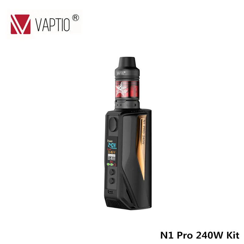 Original Vaptio 200-240W N1 pro Starter kit New Arrival Electronic Cigarette kit with Frogman Tank OCC coil VV VW 18650 mod kit Original Vaptio 200-240W N1 pro Starter kit New Arrival Electronic Cigarette kit with Frogman Tank OCC coil VV VW 18650 mod kit