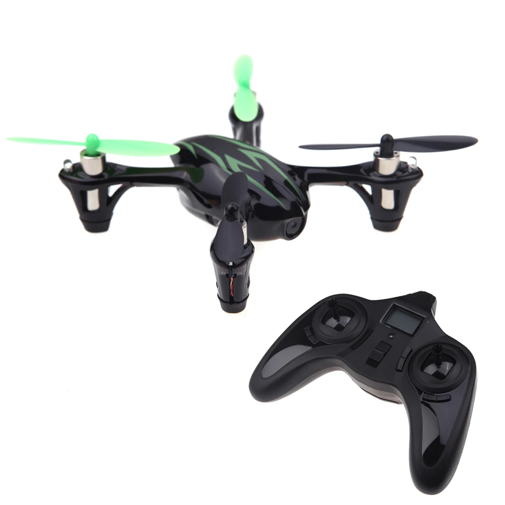 

Original Hubsan X4 H107C 2.4G 4CH RTF RC Quadcopter Toys Mini Drone With HD 2MP Camera Black & Green