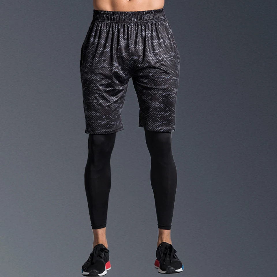 Мужские шорты для бега, штаны для спортзала, дышащие штаны для бега, фитнеса, полуспортивные штаны для активных тренировок, шорты для баскетбола, спортивные шорты