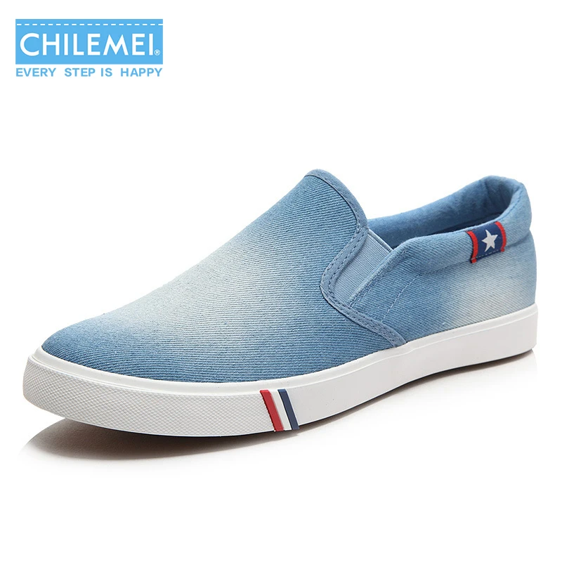 2017 Spring New Men Low Top Jeans Shoes Canvas Shoes For Men Casual