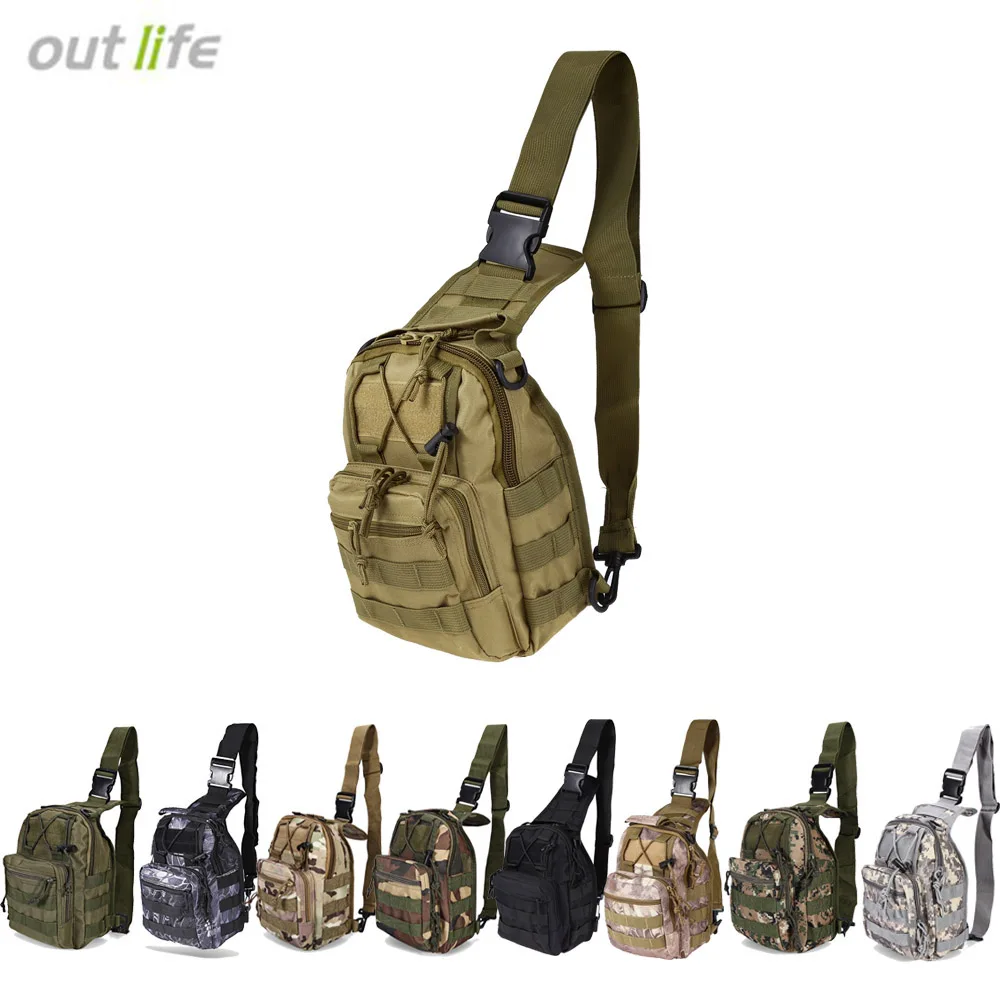 

Outlife 600D Molle Military Army Shoulder Tactical Backpack Camping Hiking Camouflage Bag Hunting Backpack Utility Trekking Bag