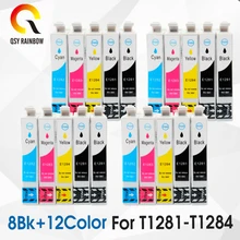 20 совместимых T1281 T1282 T1283 T1284 Картридж с чернилами для принтера EPSON stylus S22 SX130 SX125 SX235W SX435W SX425W BX305F BX305FW принтер