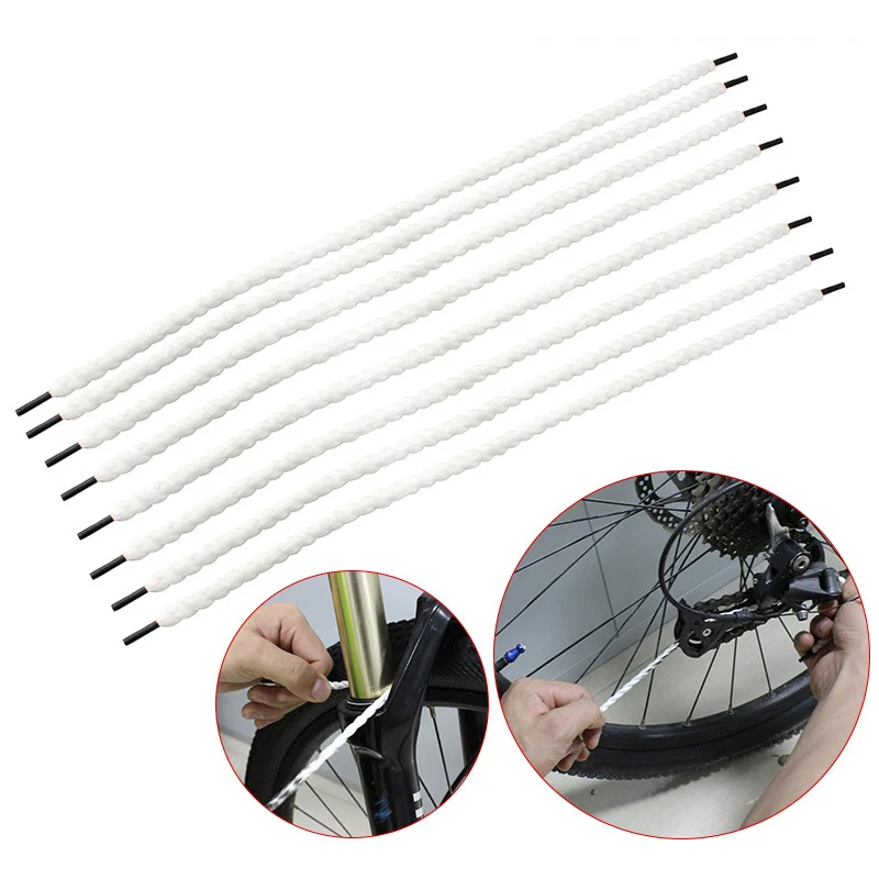 

Road Cycling Bicycle Chain Rope Line Floss Microfiber Cleaning Cycling Cleaning Finish Dust Oil Flywheel Guide Wheel