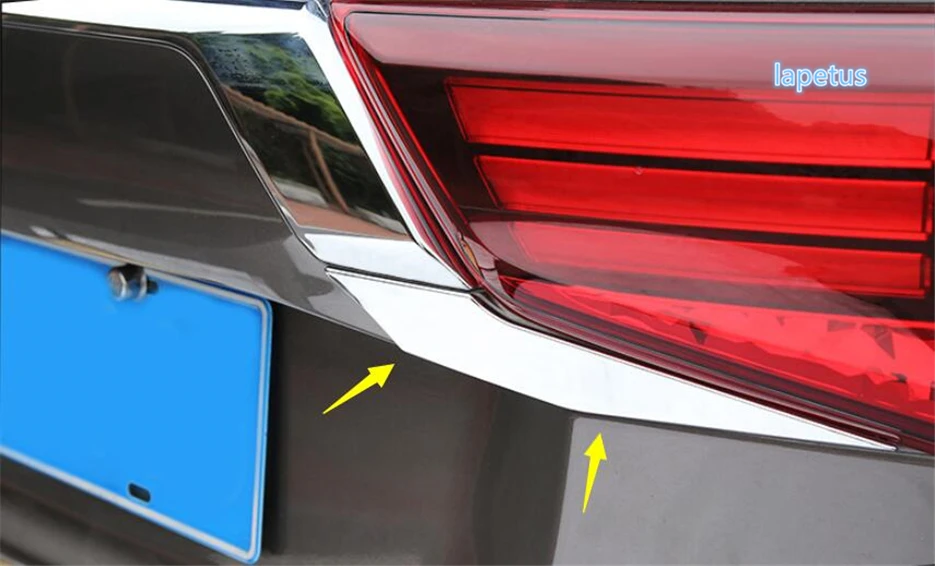 

Lapetus Rear Trunk Tailgate Door Strip Decoration Frame Cover Trim Fit For Mitsubishi Outlander 2014 - 2019 / ABS