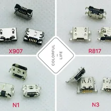 OPPO VIVO 5PIN 7PIN X907 R8I7 N1/3 Micro USB разъем для зарядной док станции|Шлейфы