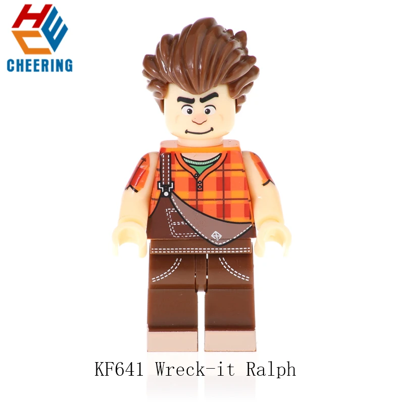 

KF641 Wreck-it Ralph Movie Character Single Sale Legoings Blocks Building Blocks Models Children Gifts Toys For Kids