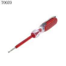 100-500 В индикатор напряжения крестовая и щелевая отвертка электрическая тестовая ручка прочная изоляция электрик домашний инструмент