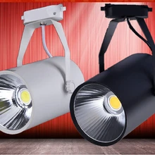 2 шт. УДАРА СВЕТОДИОДНЫЙ железнодорожные пути света 10 Вт 20 Вт 30 Вт светодиодный светильник потолочный светильник для кабинета одежда ювелирный магазин свет