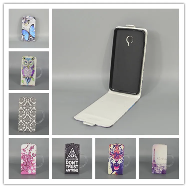 

for Alcatel One Touch Pop Up OT6044 6044 6044D Hot Pattern Cute PrintingVertical Flip Cover Open Down/up Back filp leather case