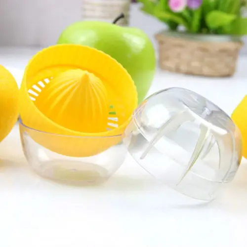 Горячая фруктовый пресс соковыжималка пластиковая Соковыжималка лимонный ручной для цитрусовых рук