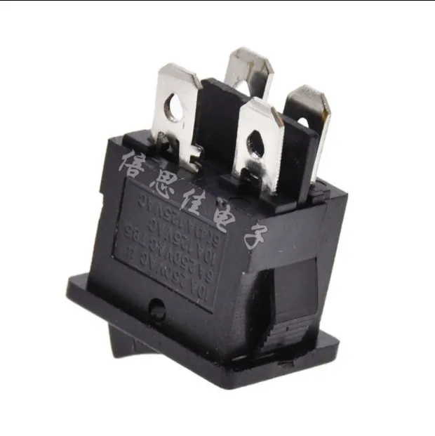 20 шт./Φ 15*21 4 контактный 2 файла 6A/250V 10A/125V клавишный выключатель питания 4P2T|switch