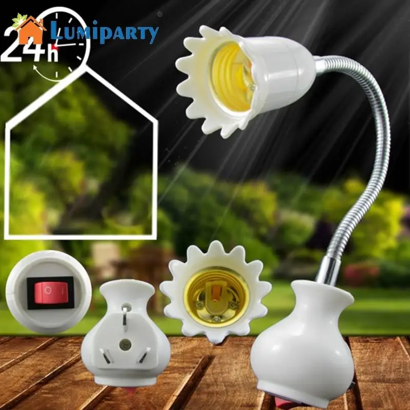 Ночник LumiParty в виде вазы E27 светодиодный держатель для лампы конвертер головы