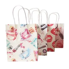 10pcs/lot Small Gift Paper Bag With Handles 15x18cm Wedding Birthday Party Favors Cosmetic Lips Pattern Paper Gift Package Bag 10pcs/lot Small Gift Paper Bag With Handles 15x18cm Wedding Birthday Party Favors Cosmetic Lips Pattern Paper Gift Package Bag