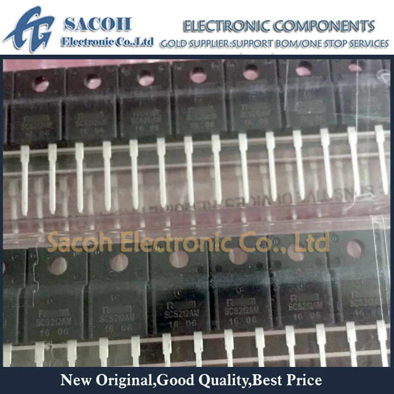 

New Original 10PCS/Lot SCS212AM SCS212A OR SCS212AG OR SCS212AJ SCS212 TO-220F 12A 650V SiC Schottky Barrier Diode