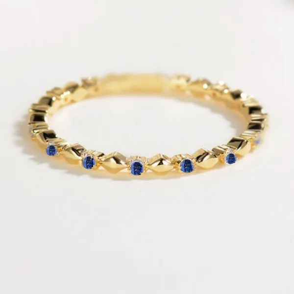 Solid 14k Yellow Gold Ring Natural Sapphires Women Engagement Ring Wedding Band Fine Jewelry Trendy цена Solid 14k Yellow Gold Ring Natural Sapphires Women Engagement Ring Wedding Band Fine Jewelry Trendy цены онлайн