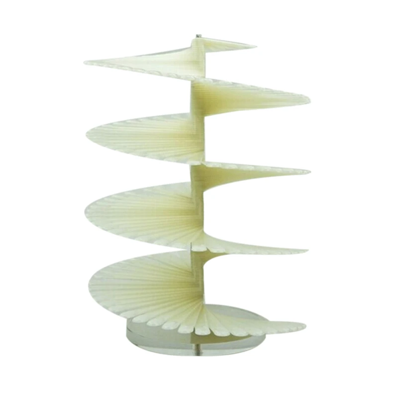 

Professional Spiral Fan Shape Display Stand Holder for 120pc False Nail Art Polish Board Tips Stick Decoration Tool