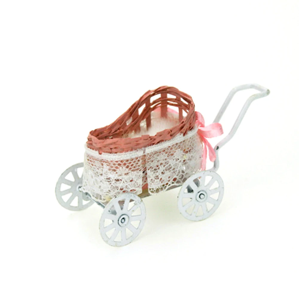 metal baby carriage
