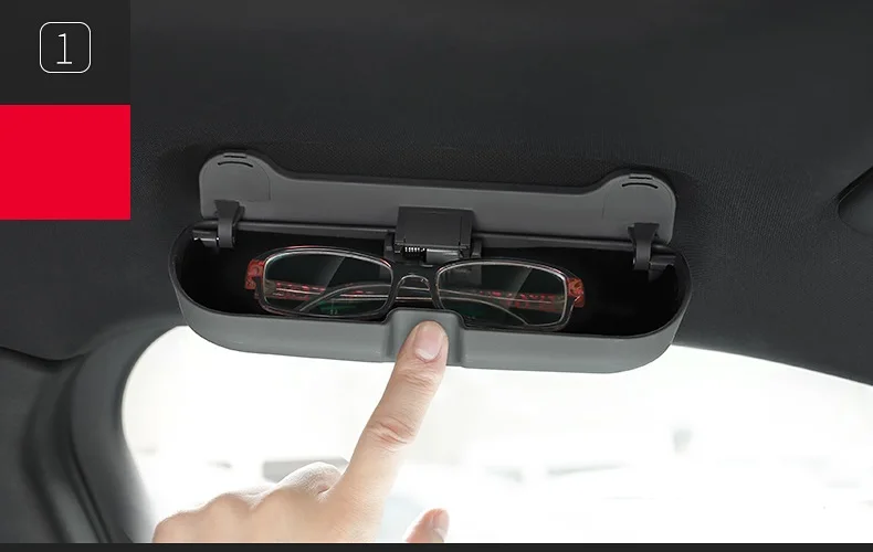 Автомобиль внутренние стекла случае коробка для хранения солнцезащитных очков для Porsche Cayenne 2011 2012 2013 аксессуары
