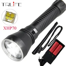 Newest XHP70.2 LED Diving Flashlight Tactical 26650 Torch White Light 80000 Lumen Underwater 200M Waterproof XHP70 dive lamp Newest XHP70.2 LED Diving Flashlight Tactical 26650 Torch White Light 80000 Lumen Underwater 200M Waterproof XHP70 dive lamp