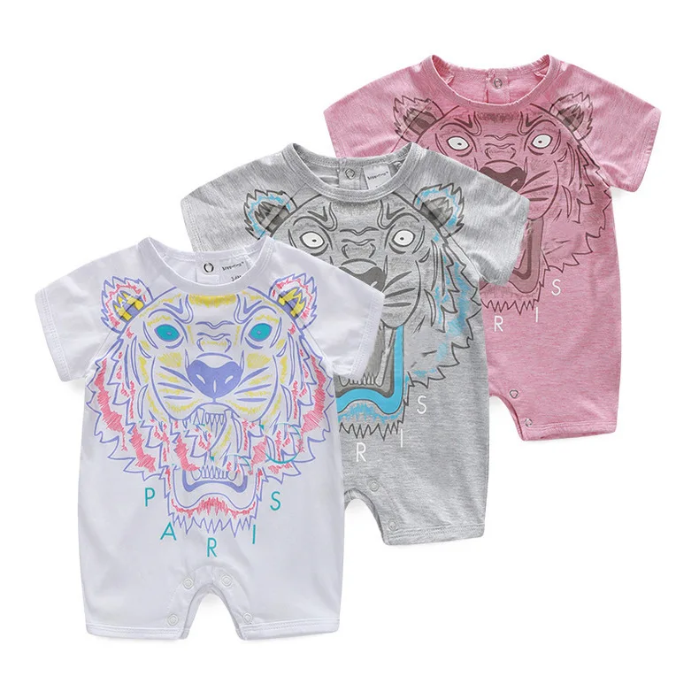 

2019 Brand New Newborn Clothes Infant Baby Boy Girl Casual Romper Jumpsuit Cotton Short Sleeve Clothes Summer Sunsuit Outfits