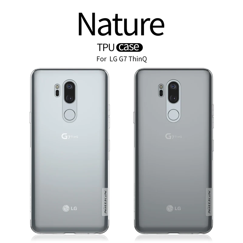 

For LG G7 ThinQ Case NILLKIN Ultra Thin Slim TPU Case For LG G7 ThinQ Fitted Cases TPU Back Phone Cover For LG G7 ThinQ
